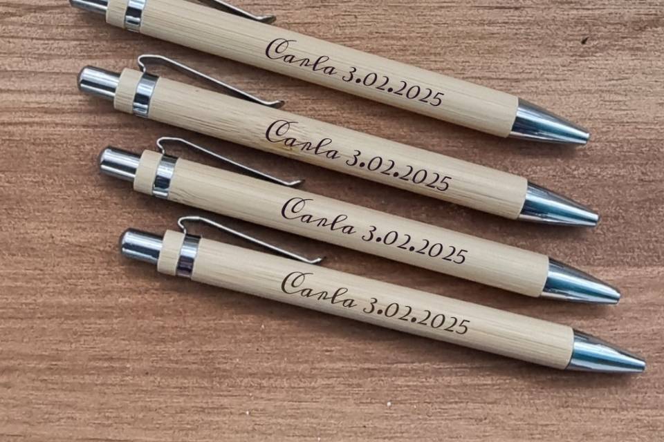 Boligrafo de bambú