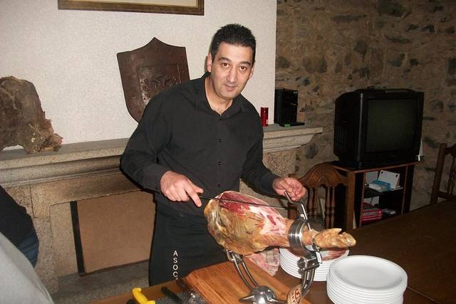 Servicio en una casa rural