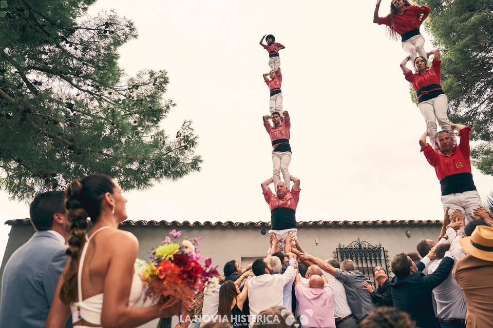 Boda castellera