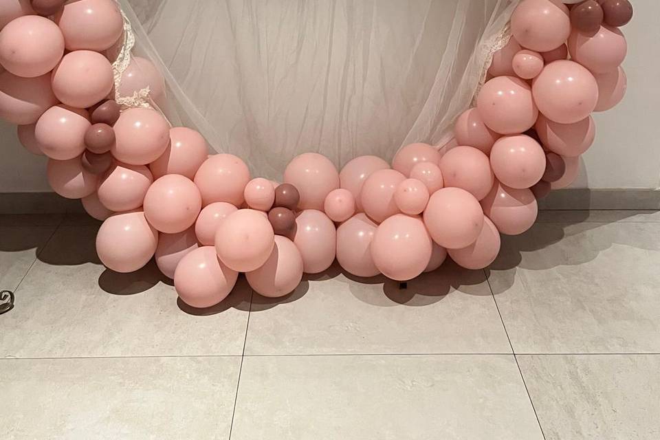 Decoración con globos