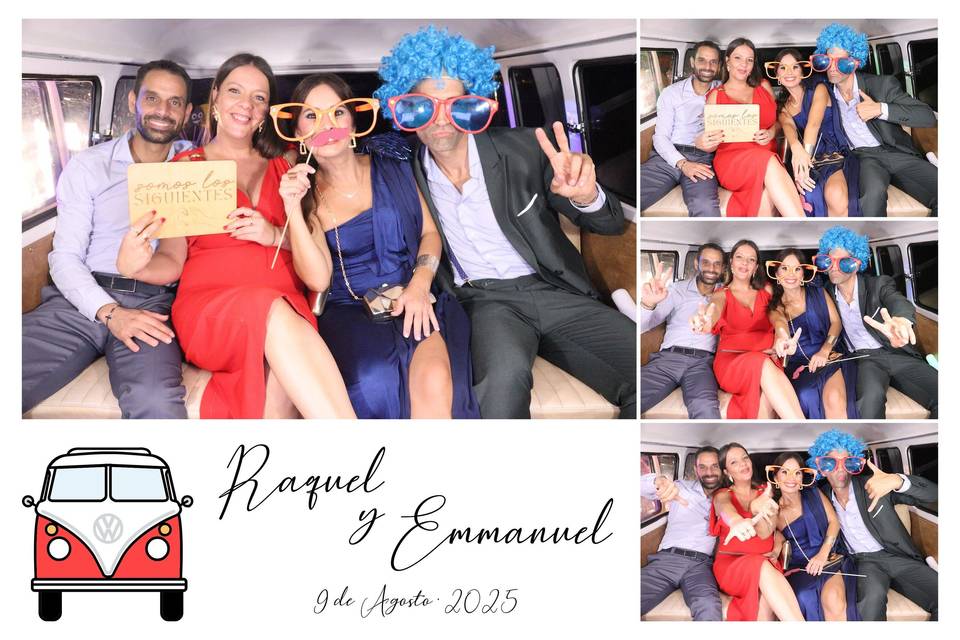 Plantilla del PhotoBus rojo