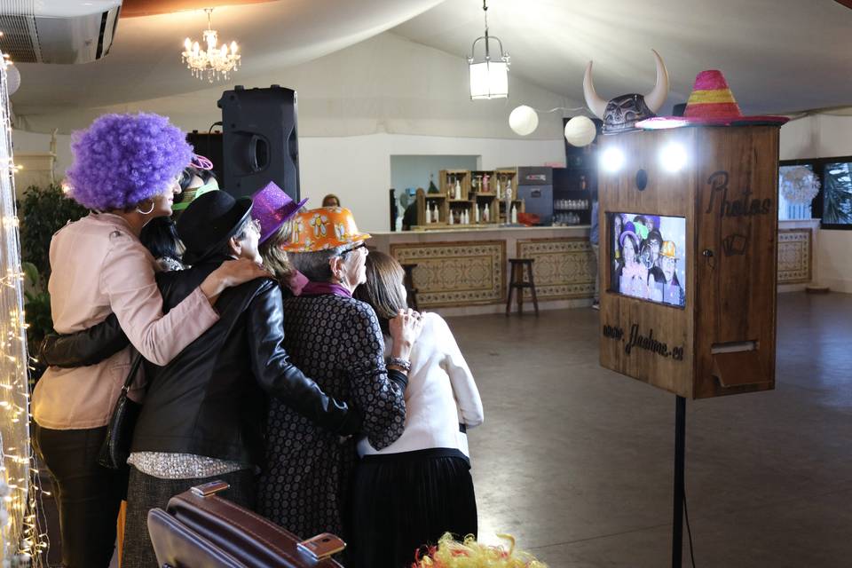 Invitados en el Fotomatón