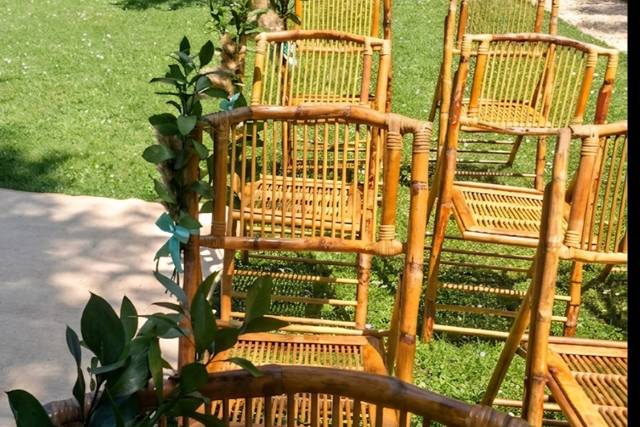 Decoración ceremonia.