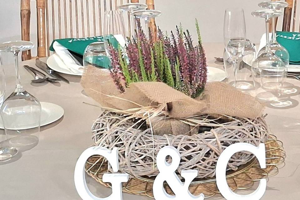 Decoración mesa