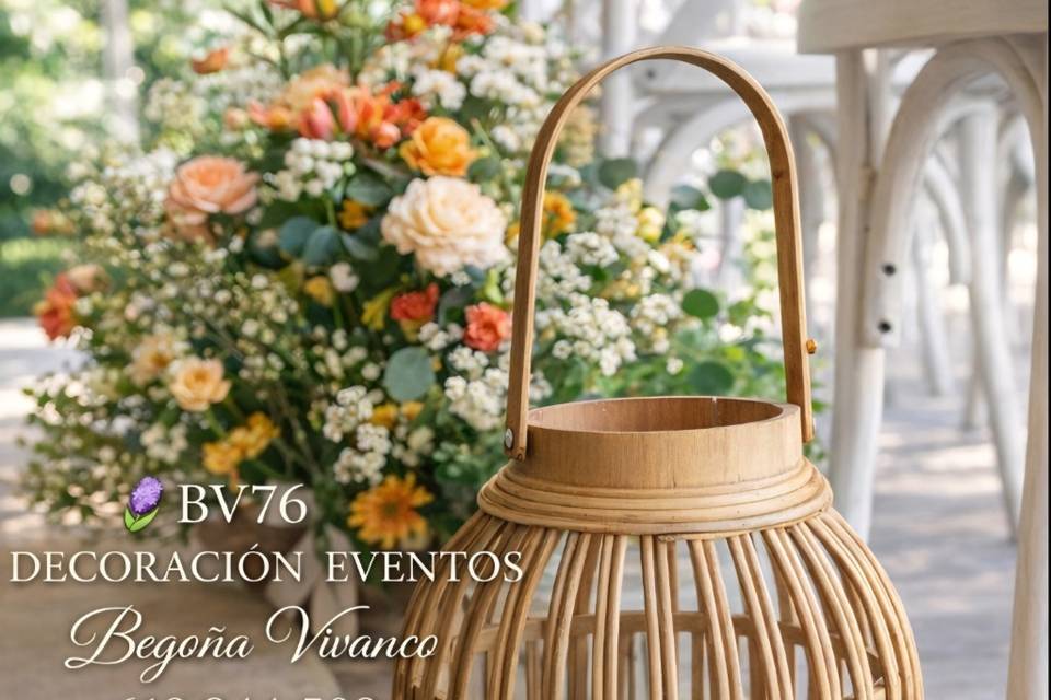Decoración evento