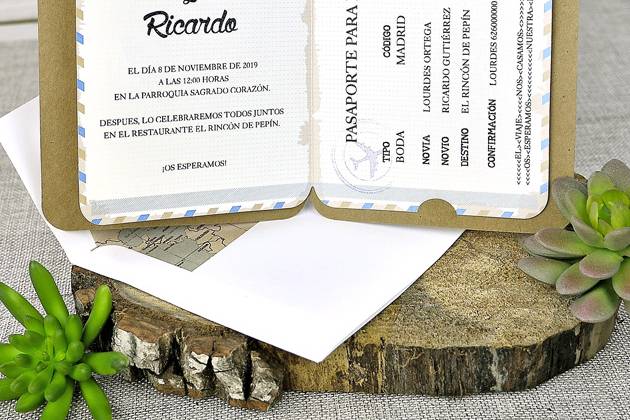 Invitación Pasaporte