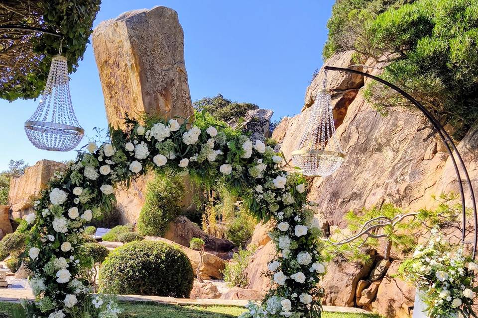 Arco floral el Bolonia