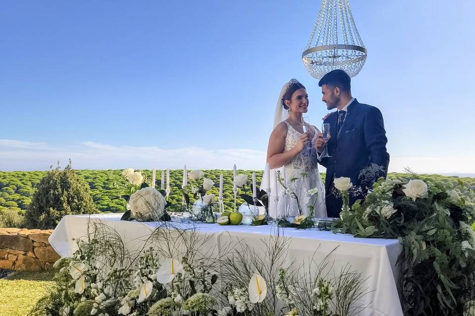 Deco mesa nupcial