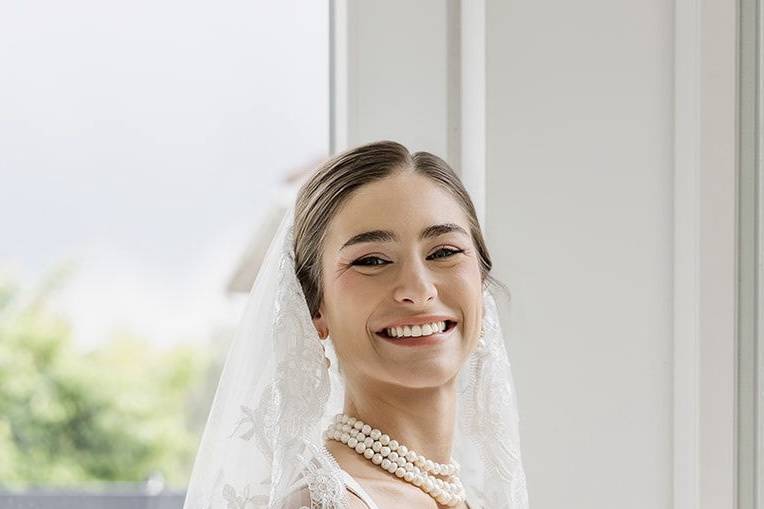 Novia radiante