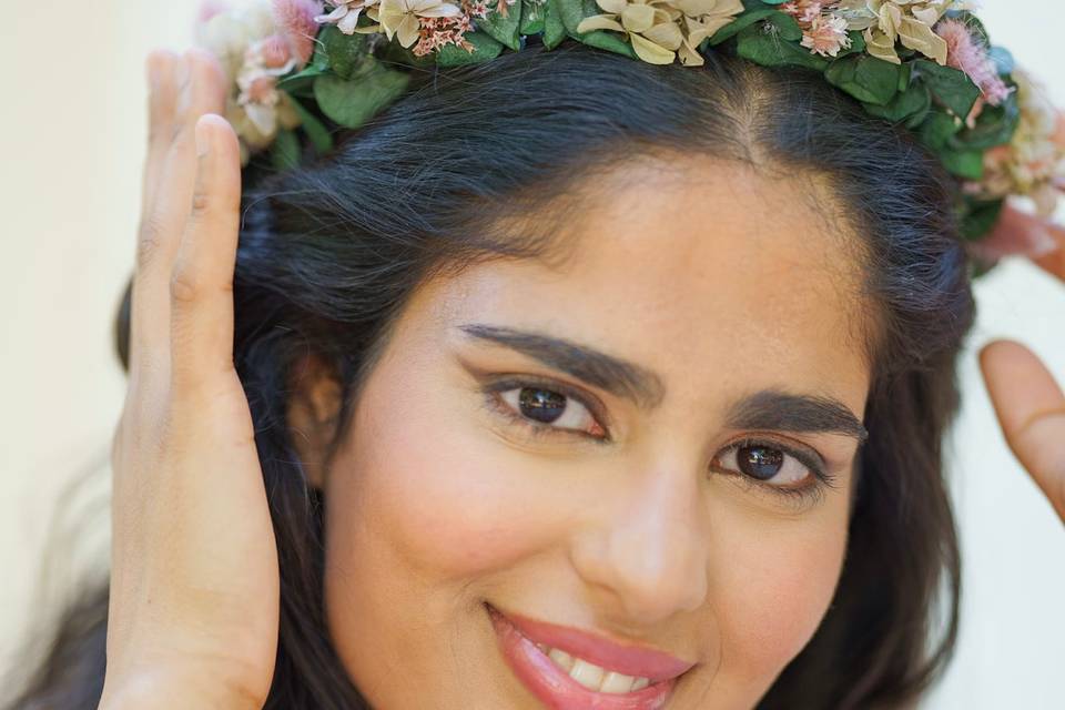 El romance en una novia