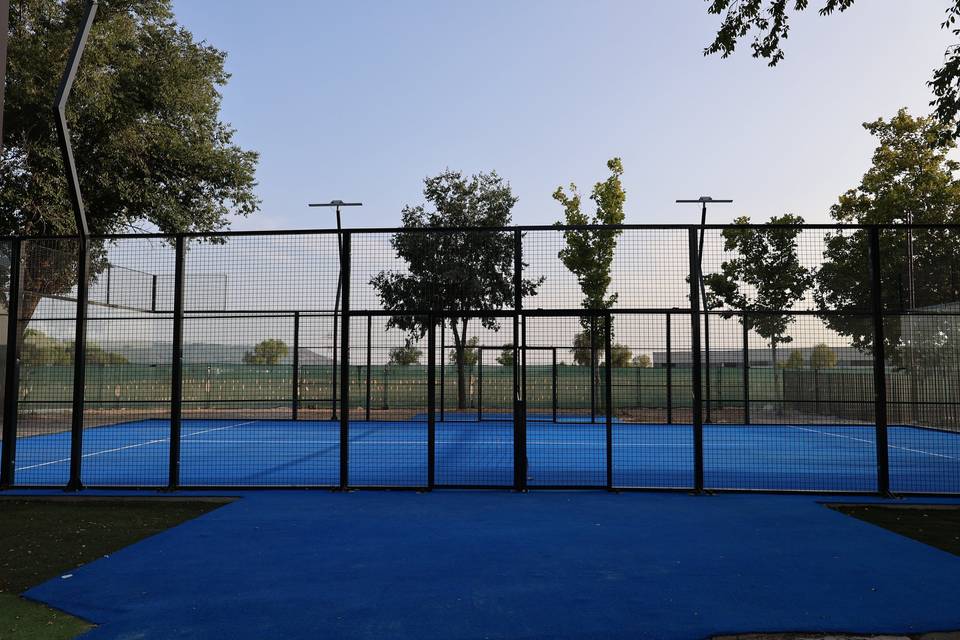 Pista externa de pádel