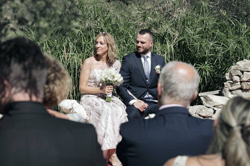 Ceremonia en el lago