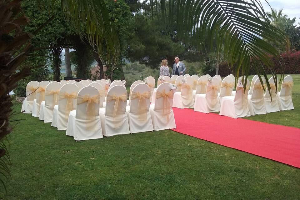 Ceremonia de la boda