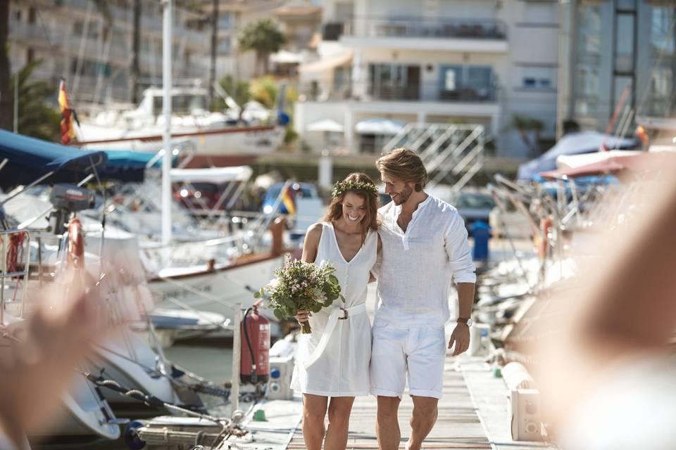 Bodas en el mar