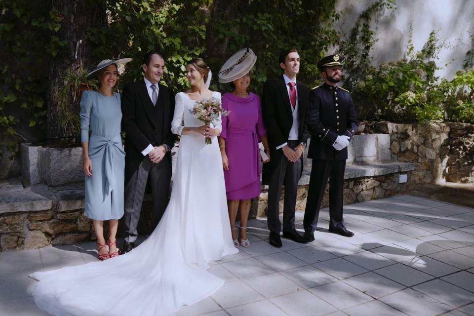 Ana y su familia, El Escorial