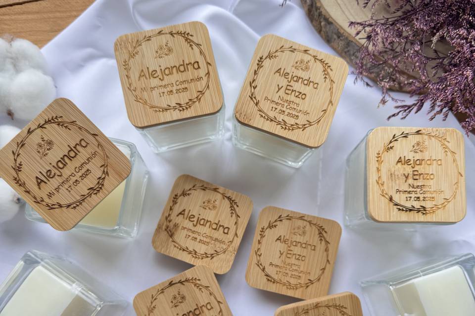 Velas personalizadas