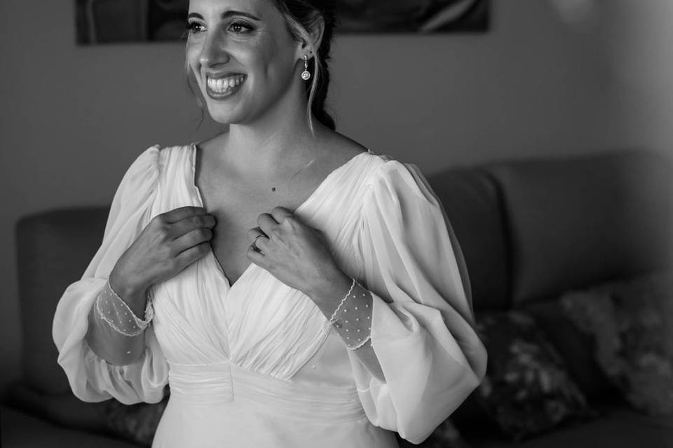 Vestido a medida gasa