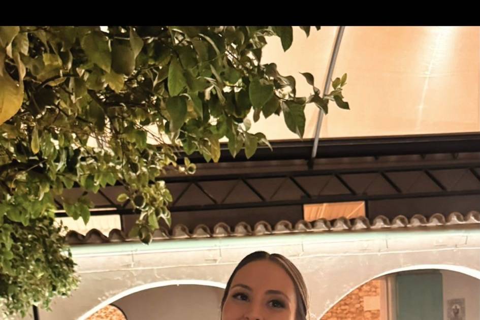 Vestido en gasa