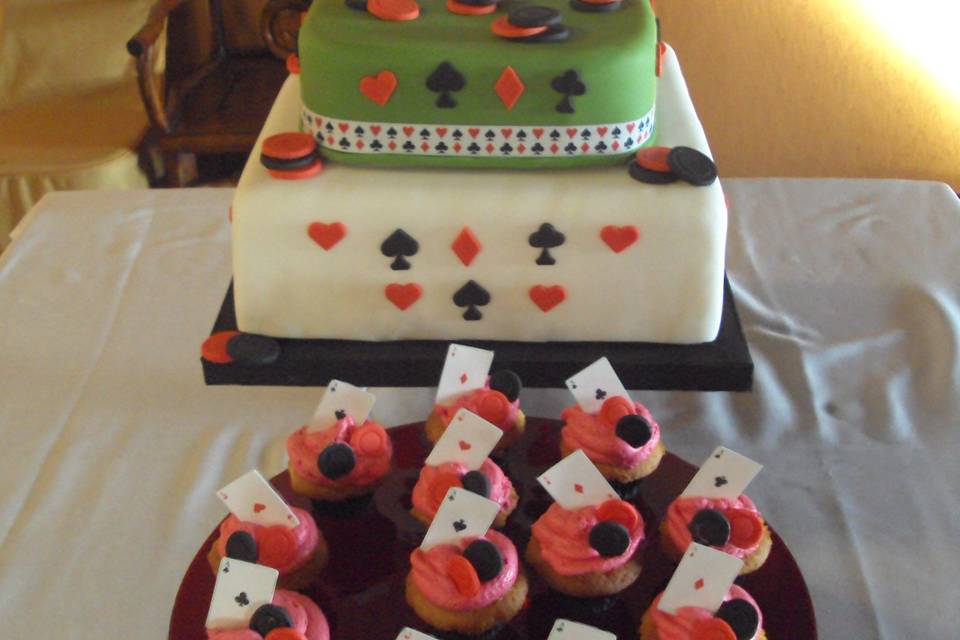 Tarta y cupcakes tematicos