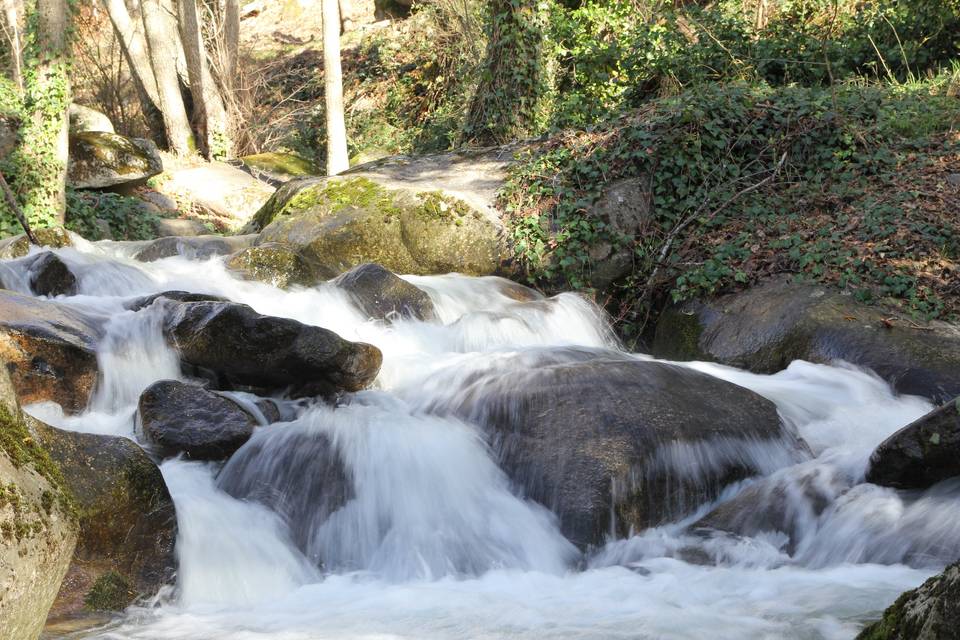 Zona de cascadas