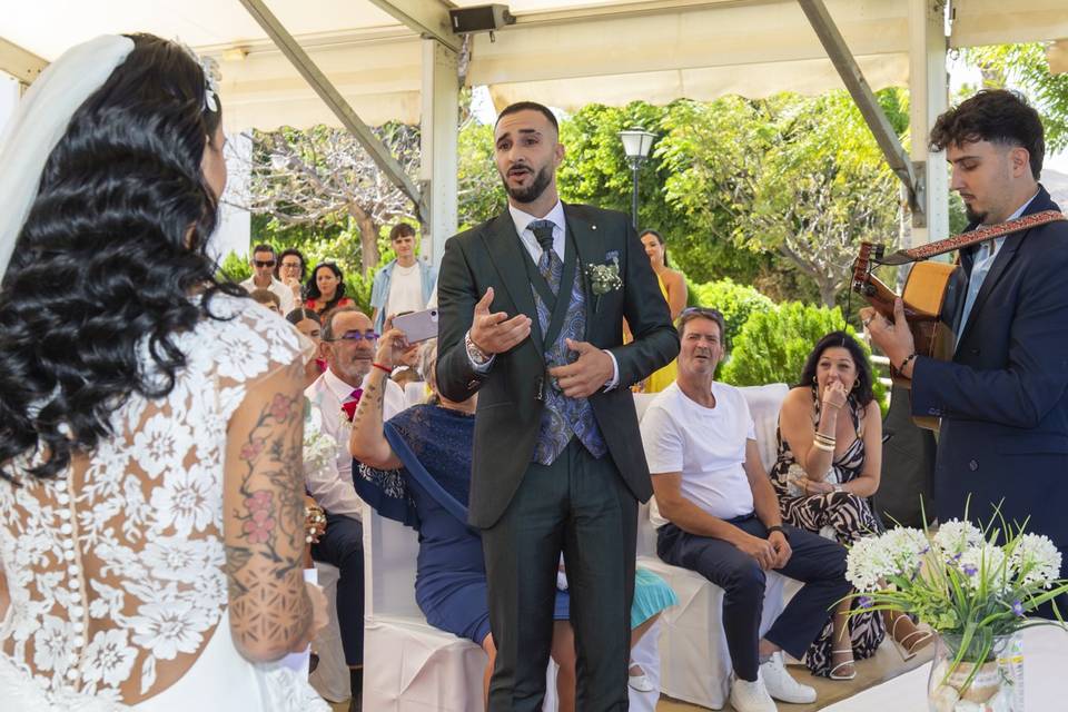 Ceremonia civil novios