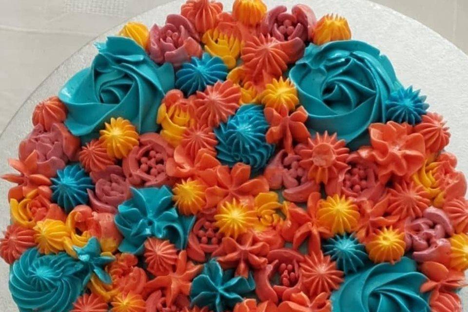 Ruffle cake