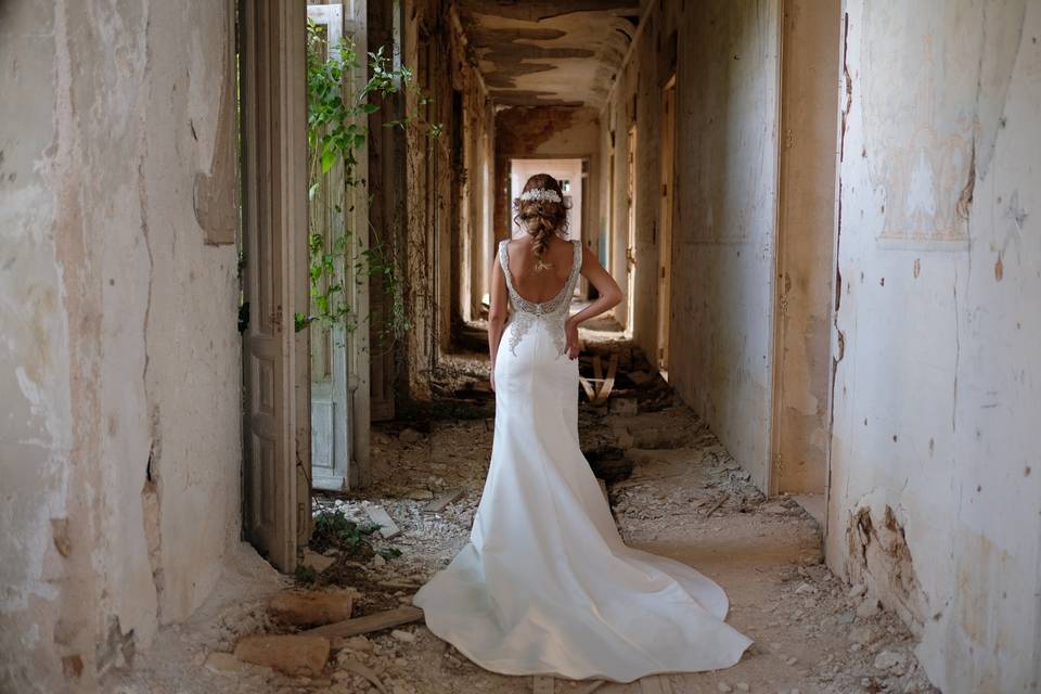 Novia espectacular