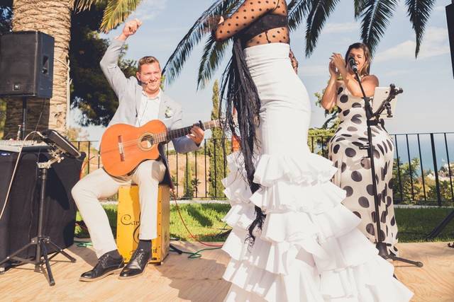 Show con bailaora de flamenco