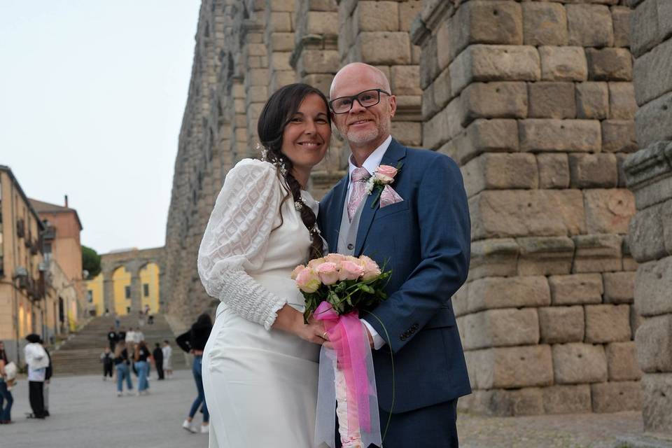 Boda en Segovia Acueducto