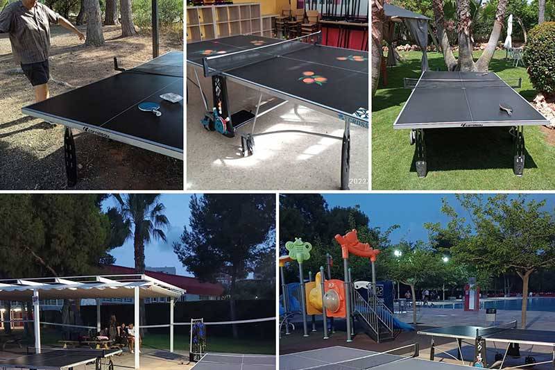 Mesas de pingpong