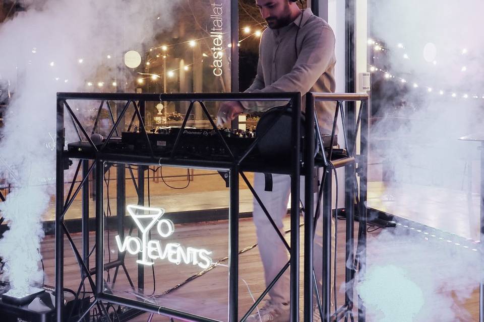 Máquina de humo efecto CO2