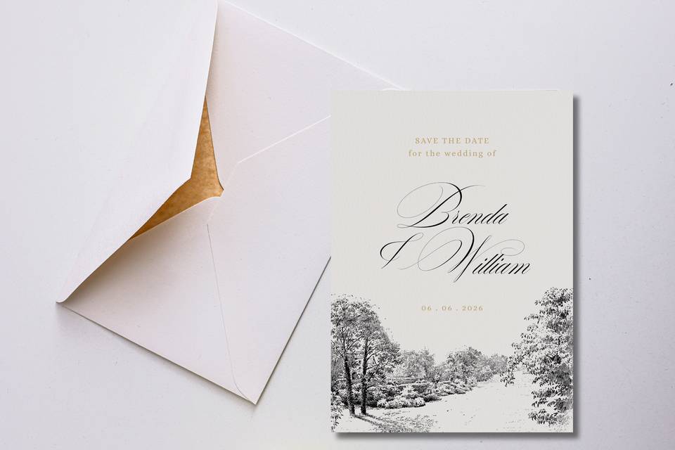 Invitación Vintage