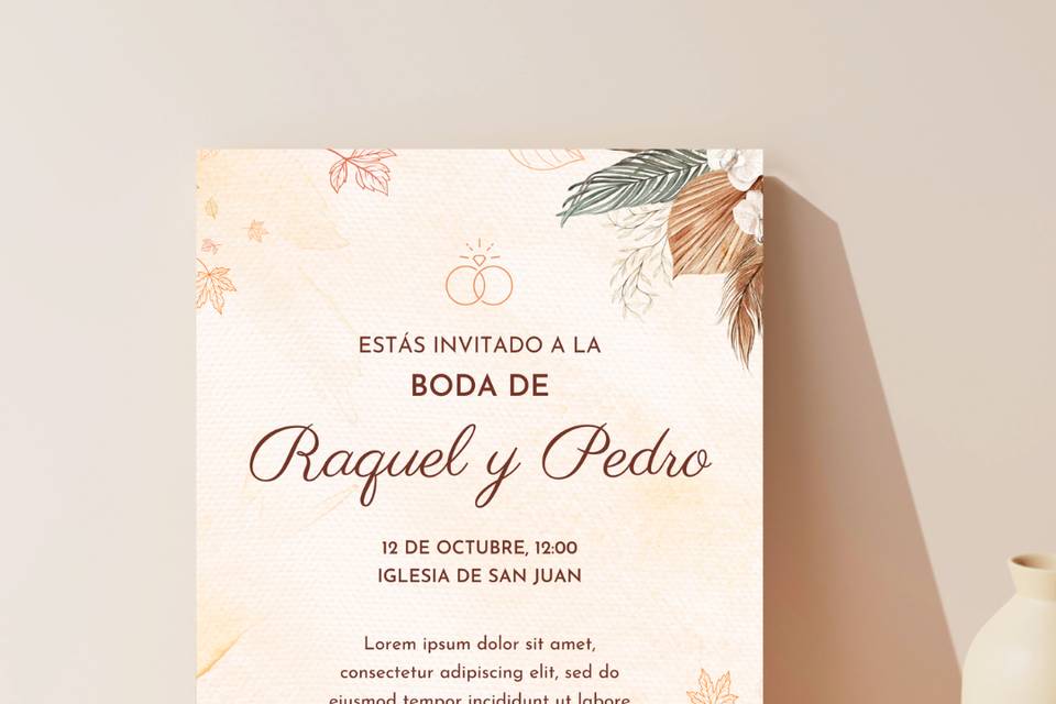 Invitacion Otoñal