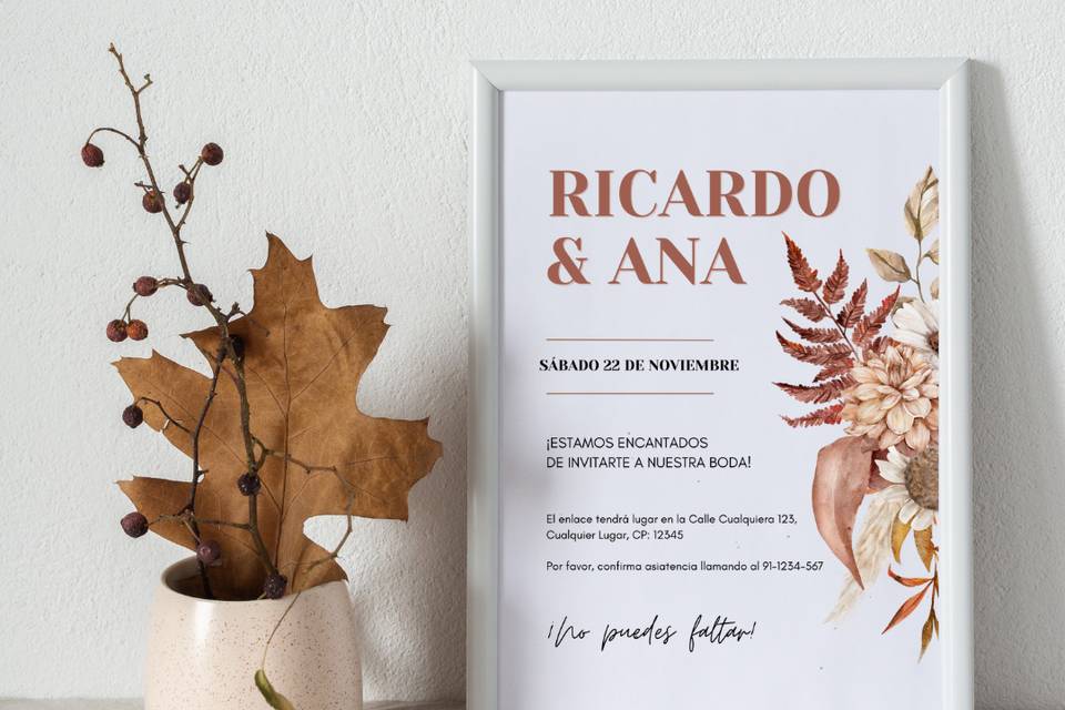 Invitacion Otoñal