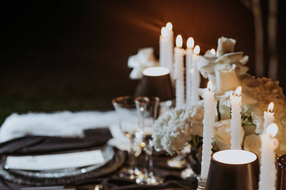 Combinación de blanco y negro