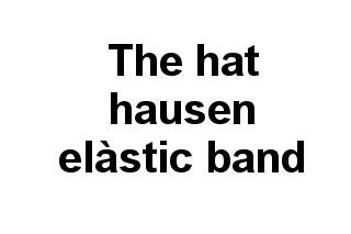 Logo the hat hausen elàstic band