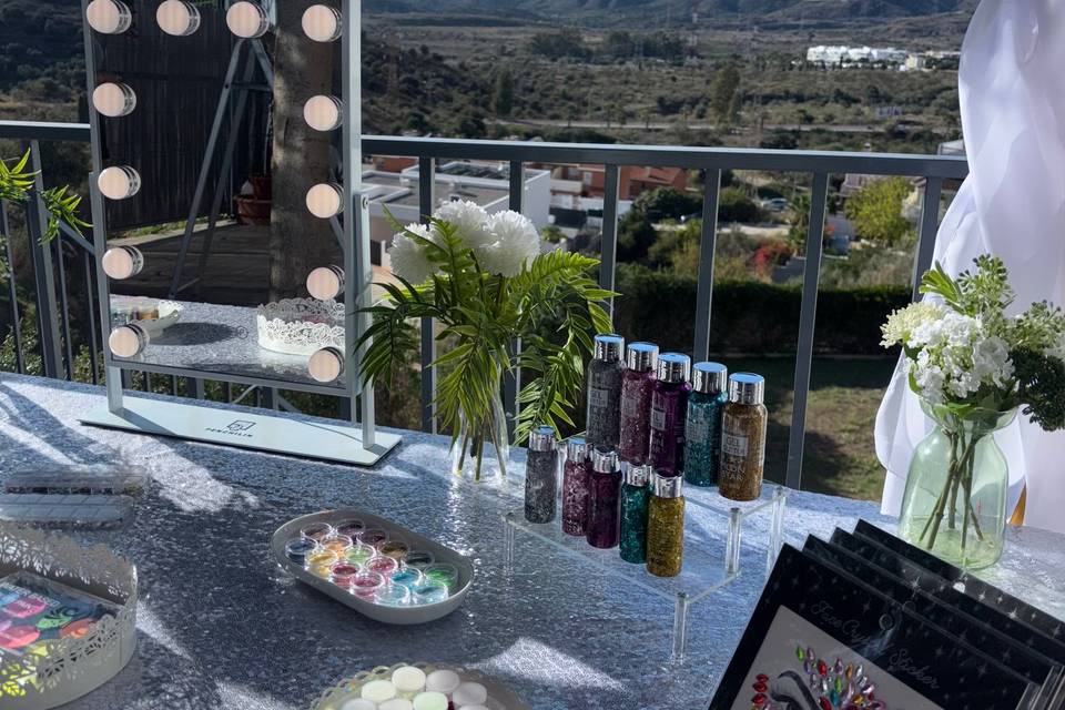 Glitter evento día