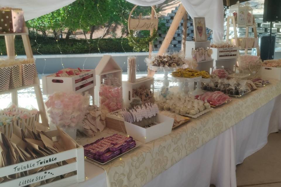 Mesas dulces para bodas