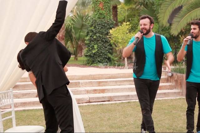 Boda actuación final