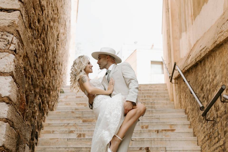 Postboda en la playa