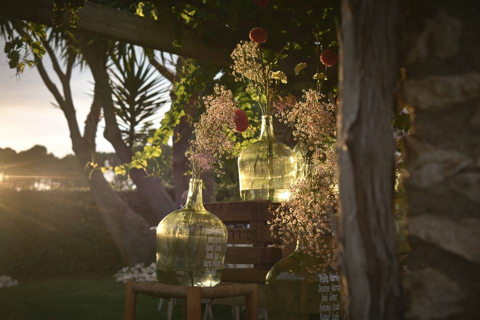 Decoración floral