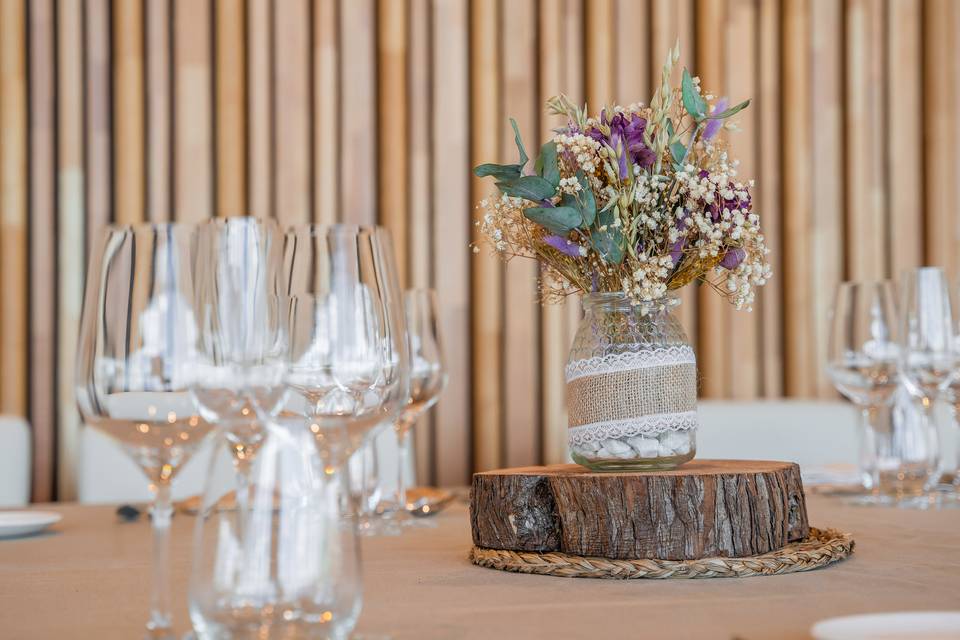 Detalles del salón