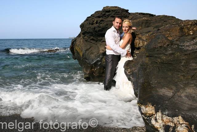En el mar