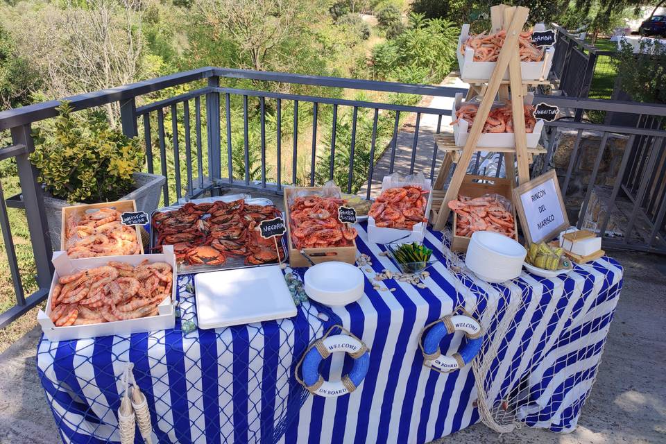 Mesa de chacinas