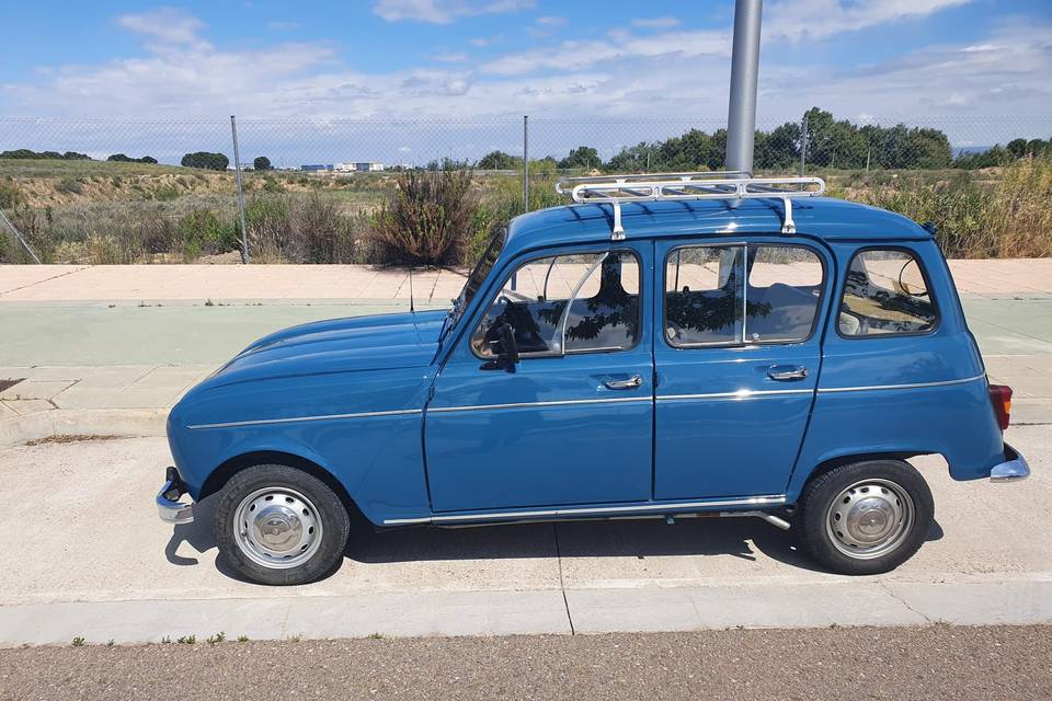 Un toque azul
