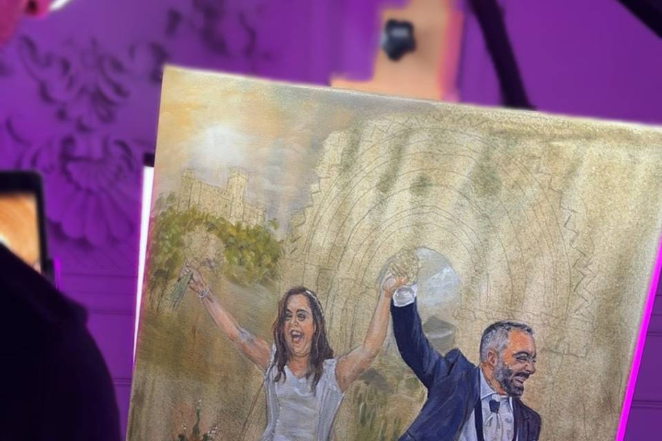 Pintordebodas proceso en vivo