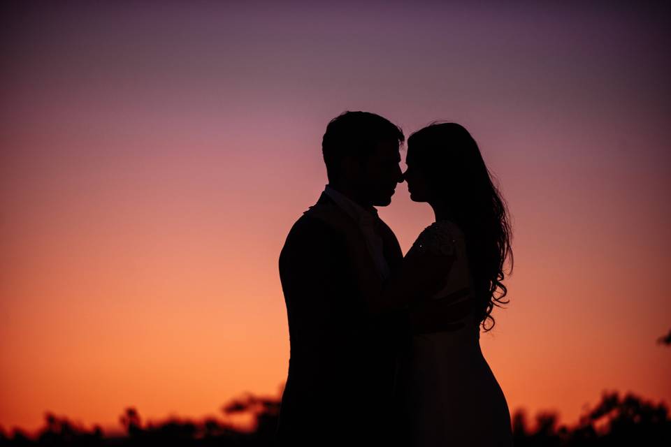 Novios, boda