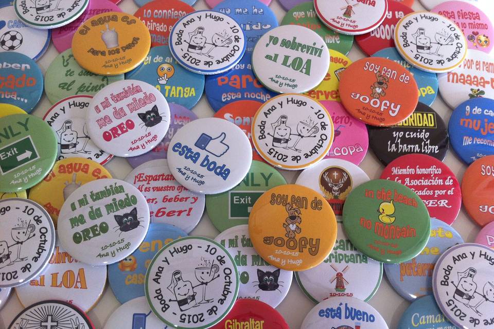 Chapas personalizadas