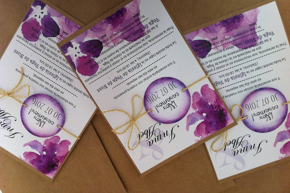 Invitaciones de boda