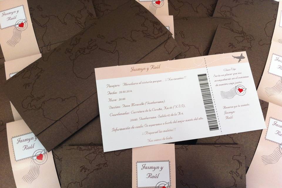 Invitaciones de boda